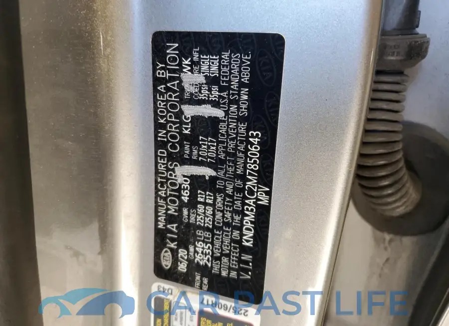 KNDPM3AC2M7850643# 14