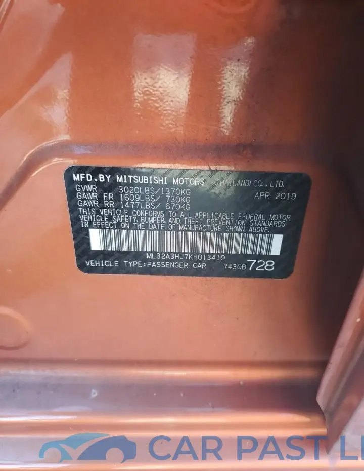 ML32A3HJ7KH013419# 13