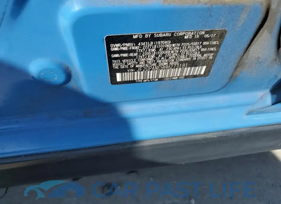 JF2GPANC9HH273181# 12