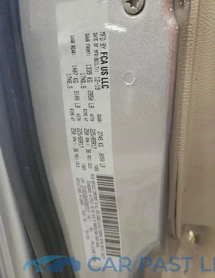 2C4RDGBG4KR807371# 13