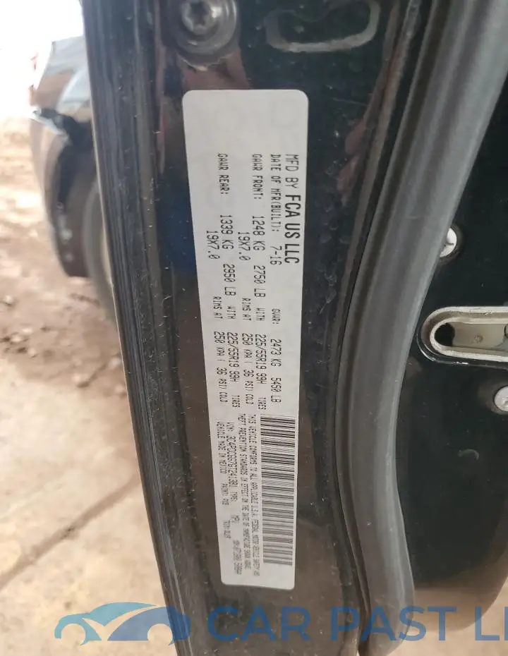 3C4PDCGG7GT241381# 13