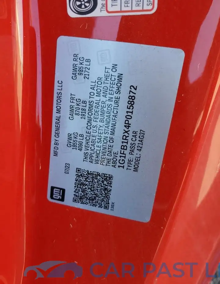 1G1FB1RX4P0158872# 13