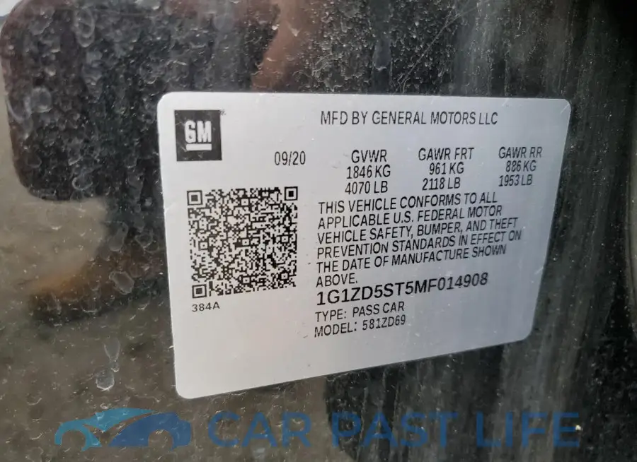 1G1ZD5ST5MF014908# 13