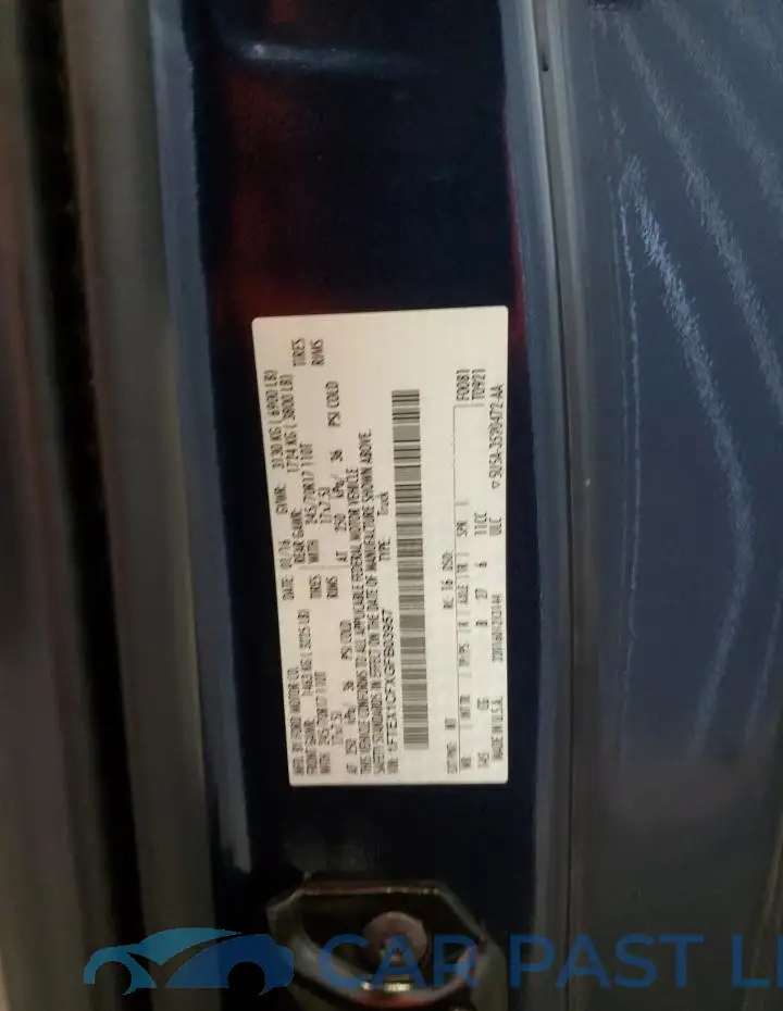 1FTEX1CFXGFB03957# 12