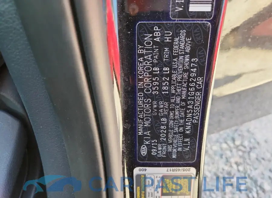 KNADN5A31G6629473# 12