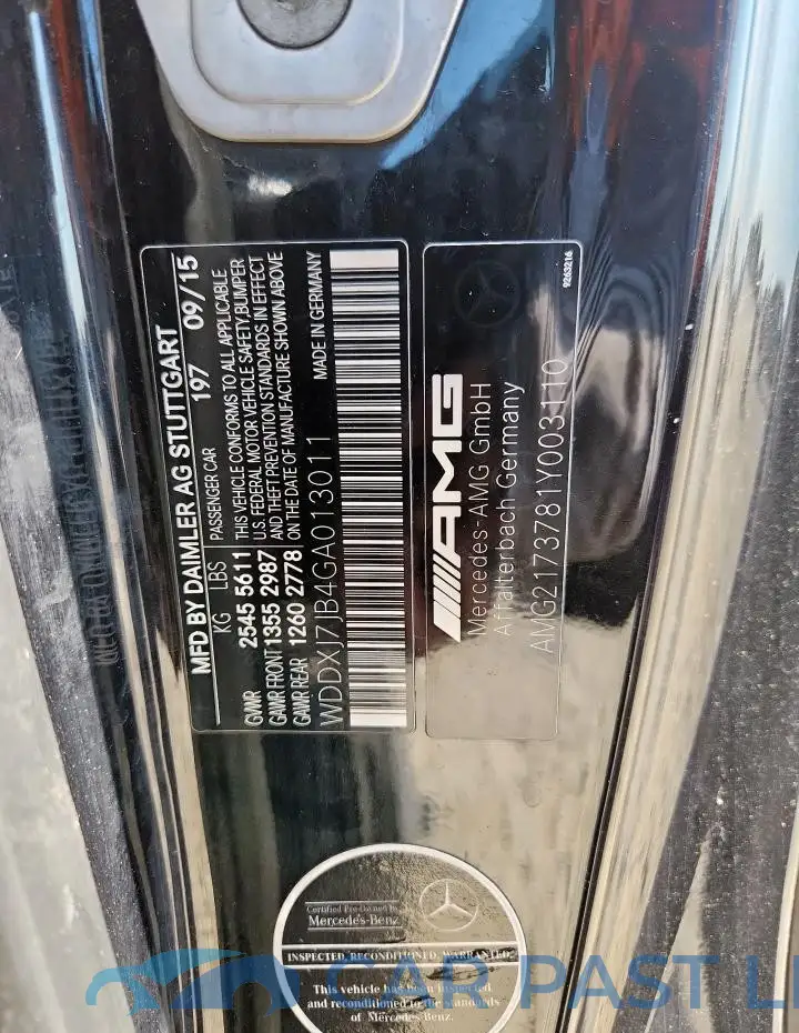 WDDXJ7JB4GA013011# 13