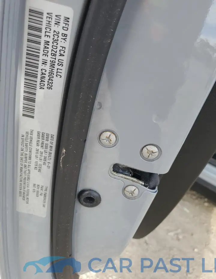 2C3CDZBT9MH604326# 13