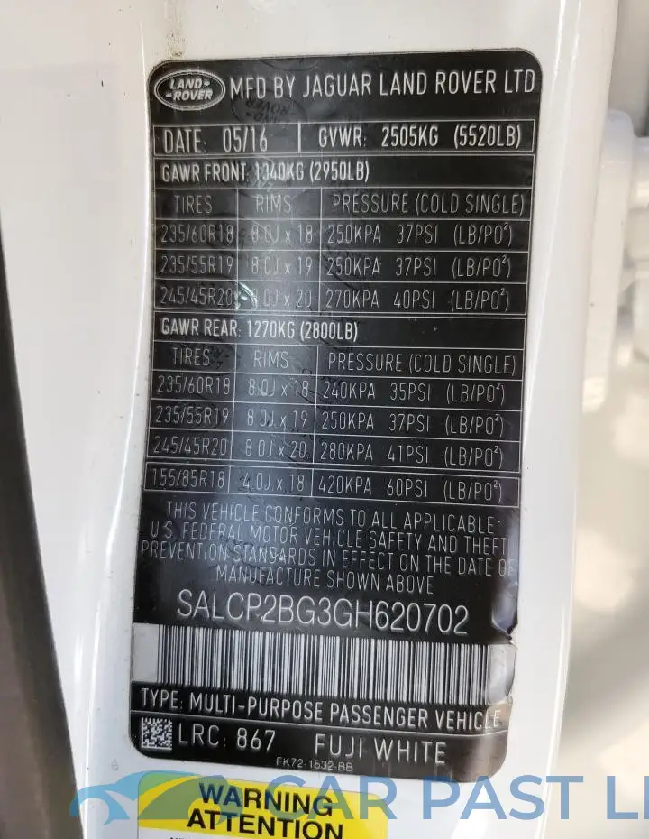 SALCP2BG3GH620702# 13