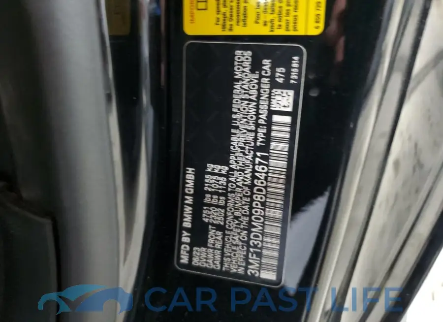 3MF13DM09P8D64671# 13