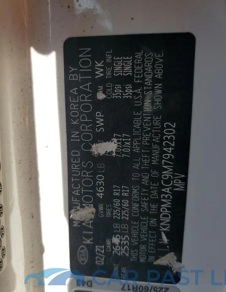 KNDPM3AC9M7942302# 12