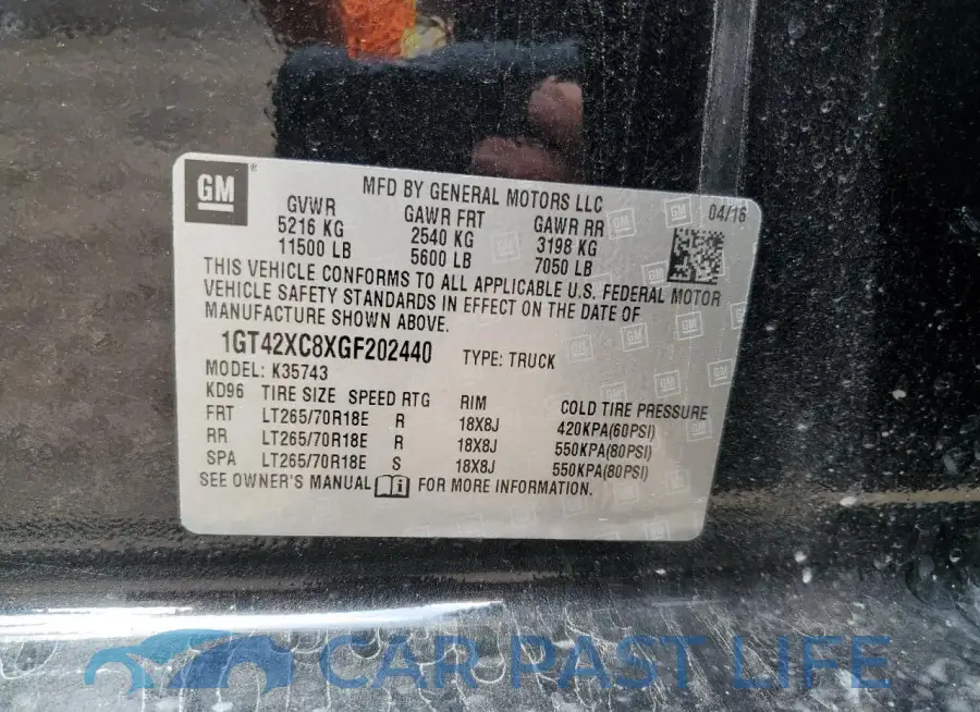 1GT42XC8XGF202440# 13
