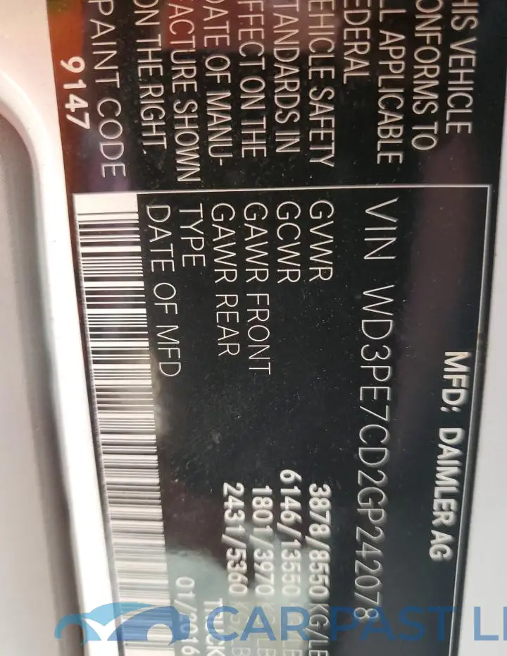 WD3PE7CD2GP242078# 14