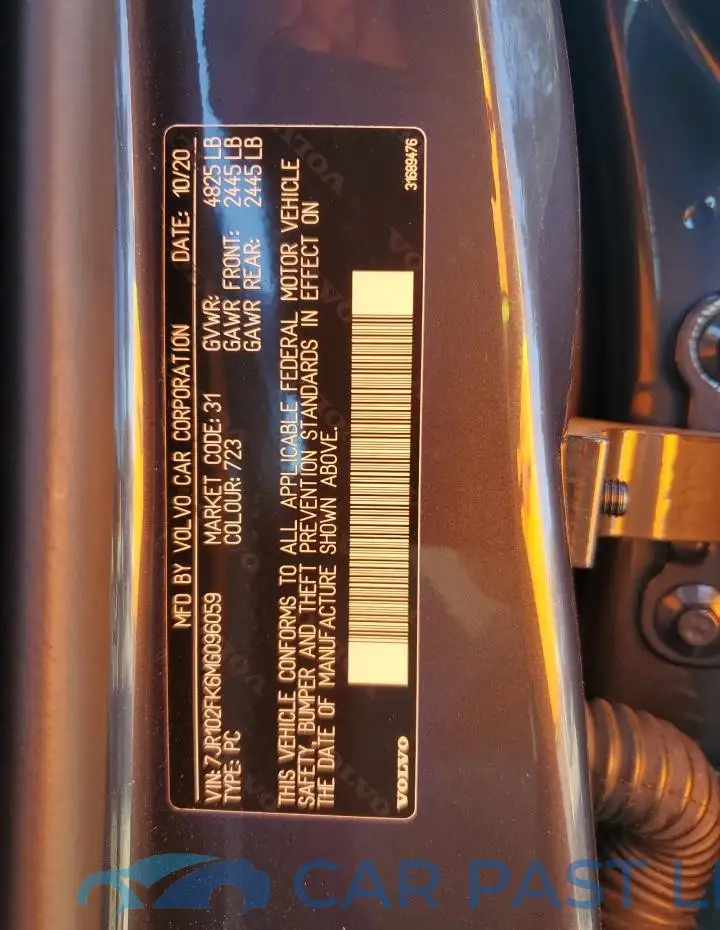 7JR102FK6MG096059# 12