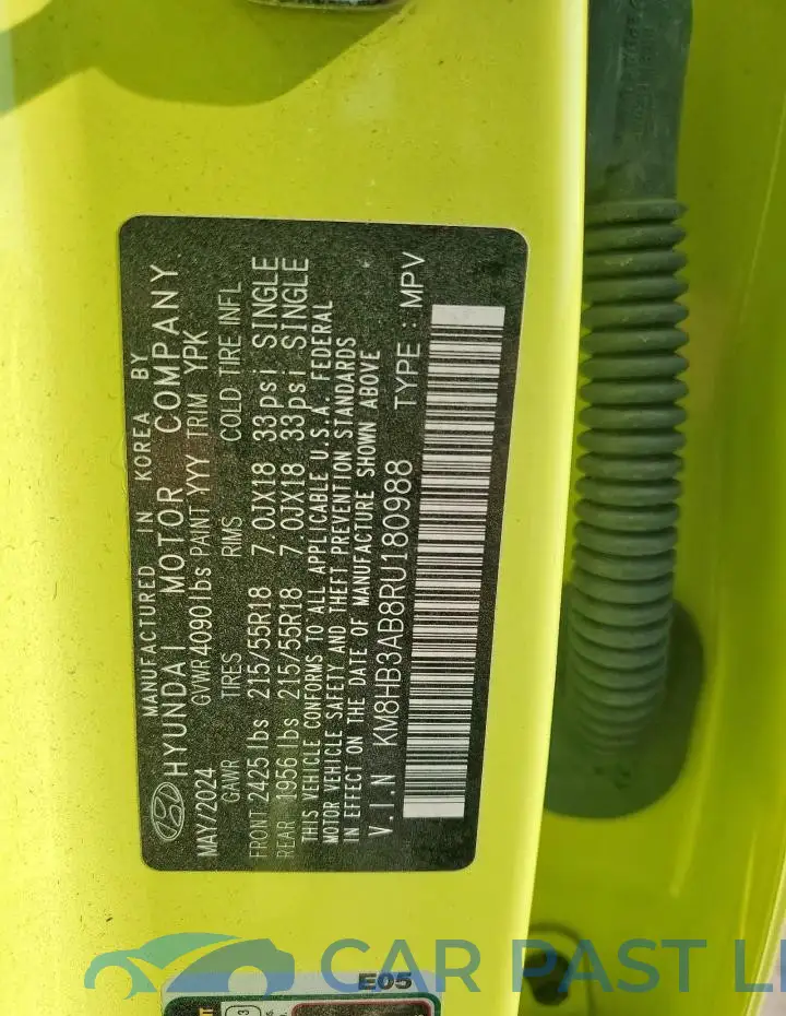 KM8HB3AB8RU180988# 13