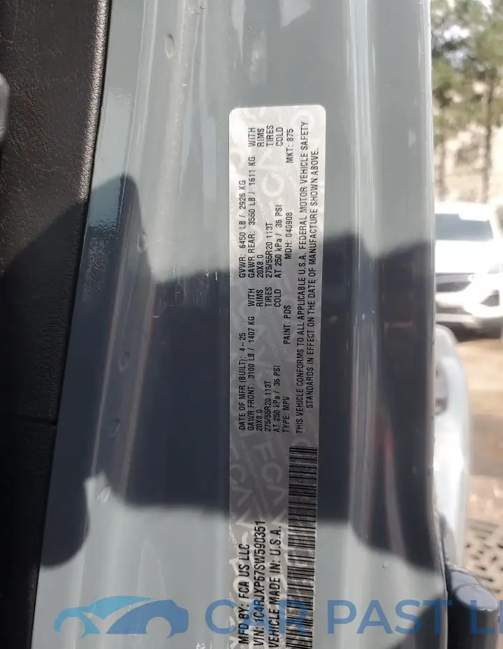 1C4RJXP67SW590351# 12