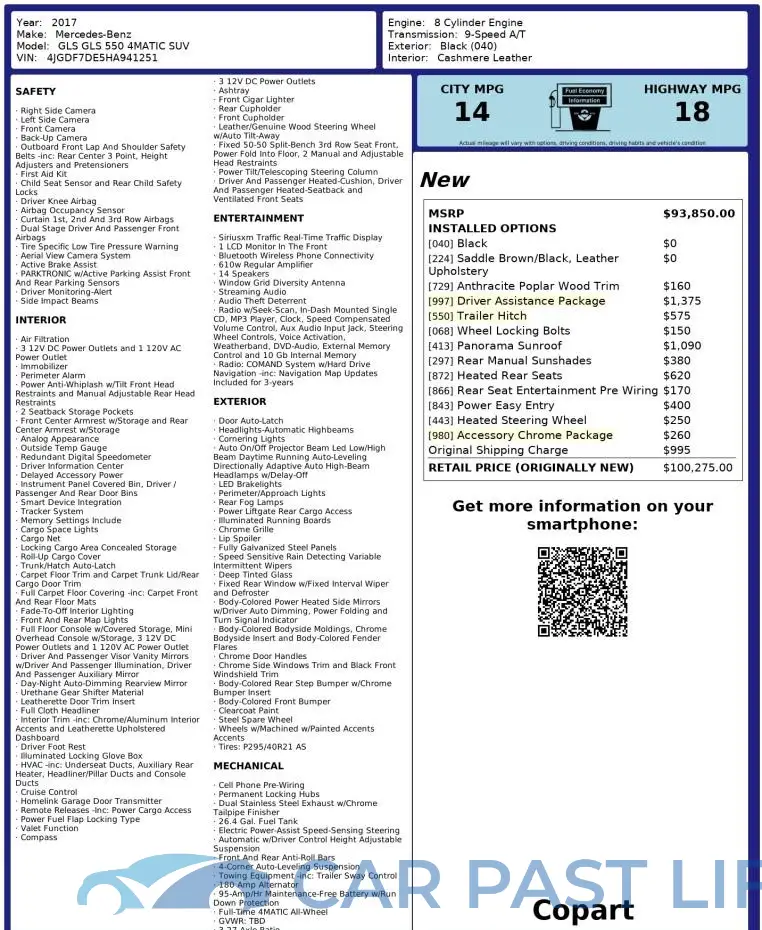 4JGDF7DE5HA941251# 10
