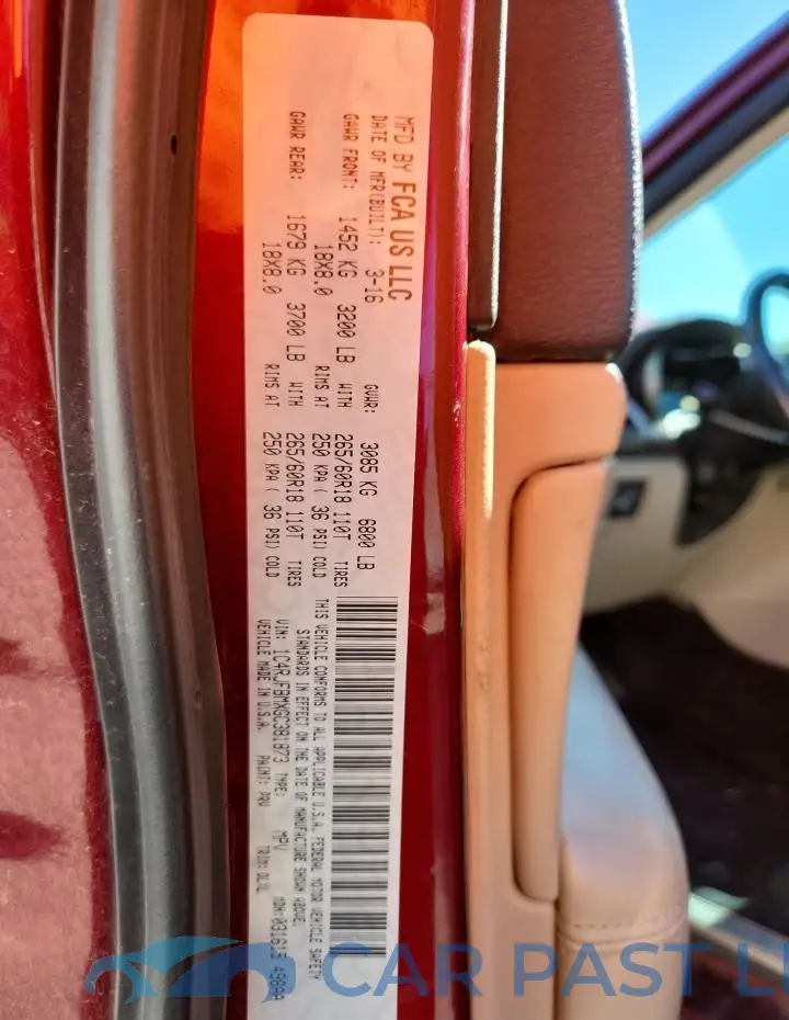 1C4RJFBMXGC381873# 14