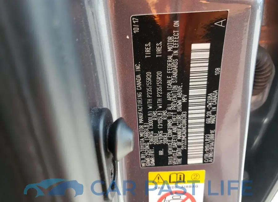 2T2ZZMCA0HC086383# 14