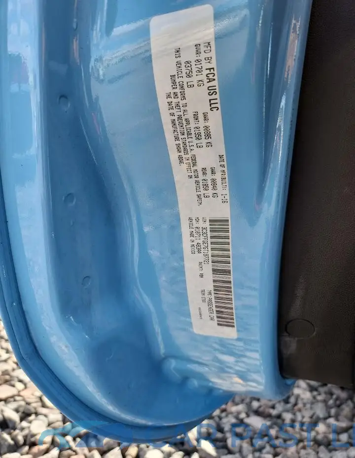 3C3CFFGE7GT197721# 12
