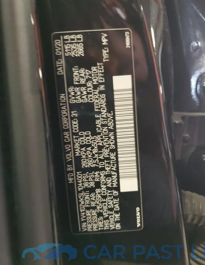 YV4102WK5L1044001# 14