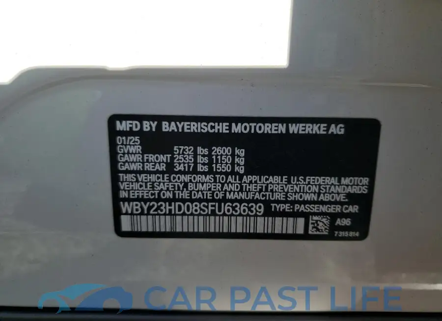 WBY23HD08SFU63639# 13