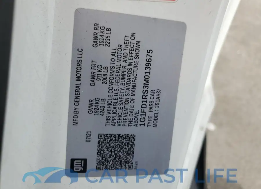 1G1FD1RS3M0139675# 12