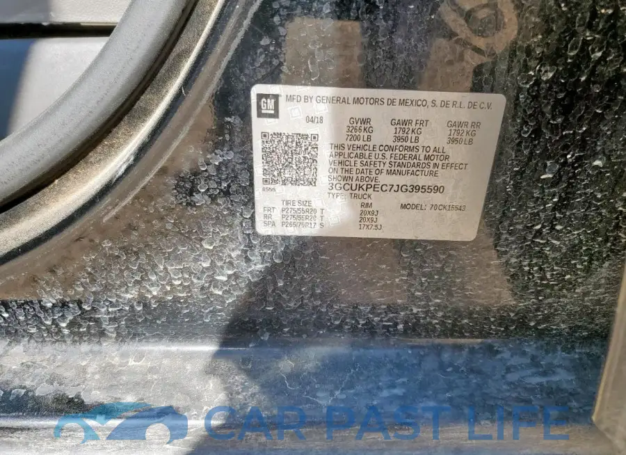 3GCUKPEC7JG395590# 12