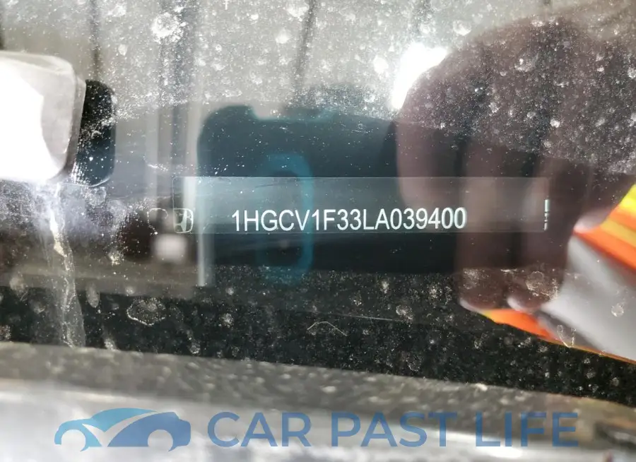 1HGCV1F33LA039400# 12