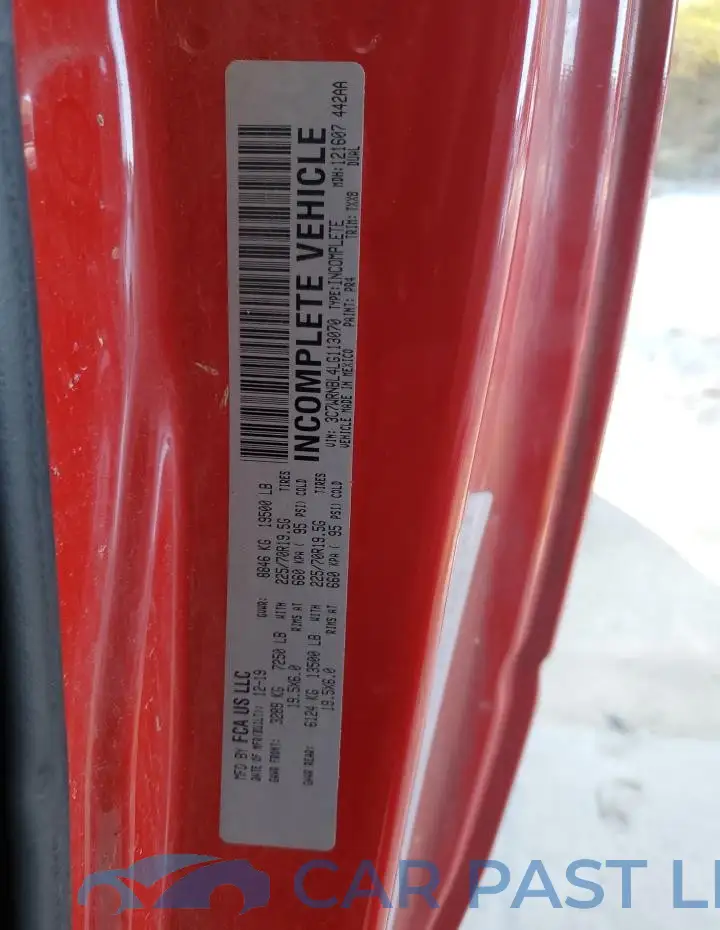 3C7WRNBL4LG113070# 12