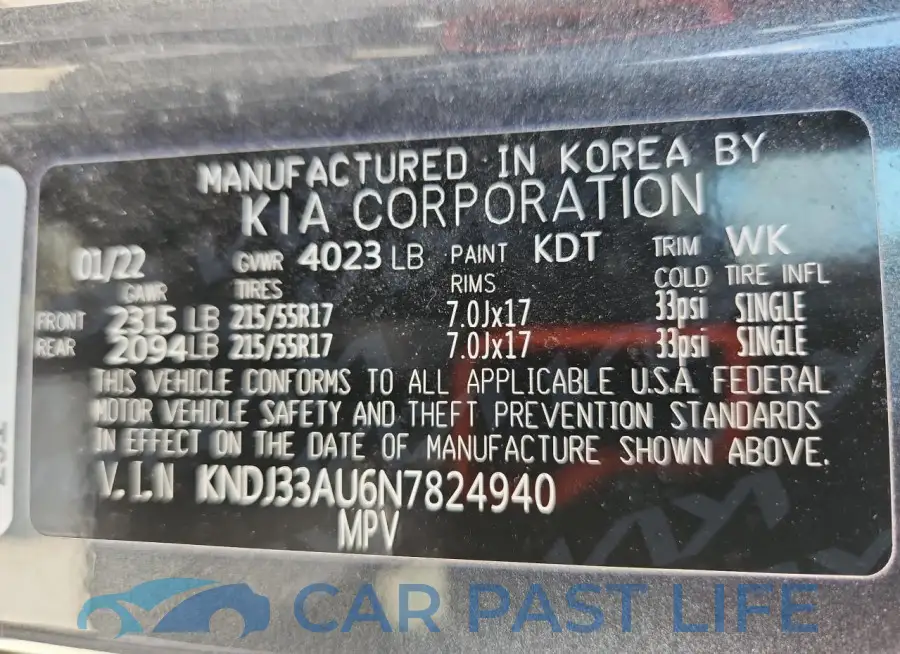KNDJ33AU6N7824940# 13