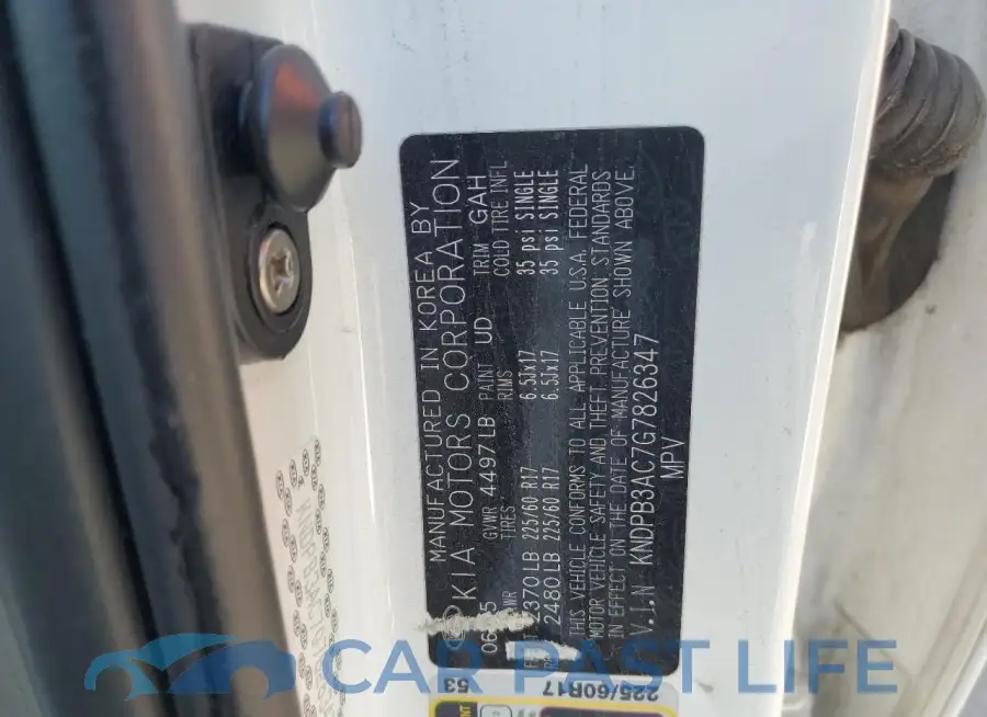 KNDPB3AC7G7826347# 13