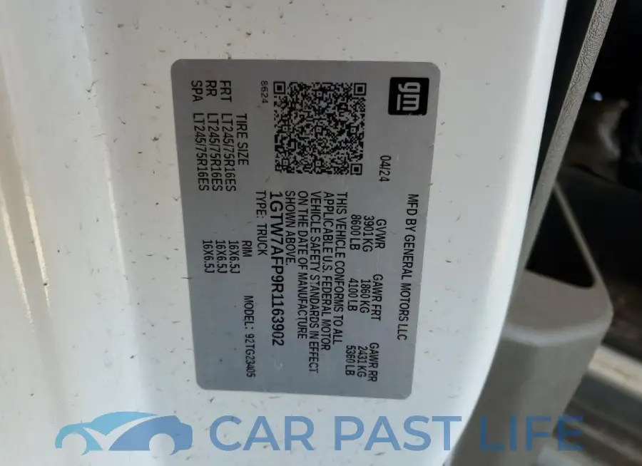 1GTW7AFP9R1163902# 13