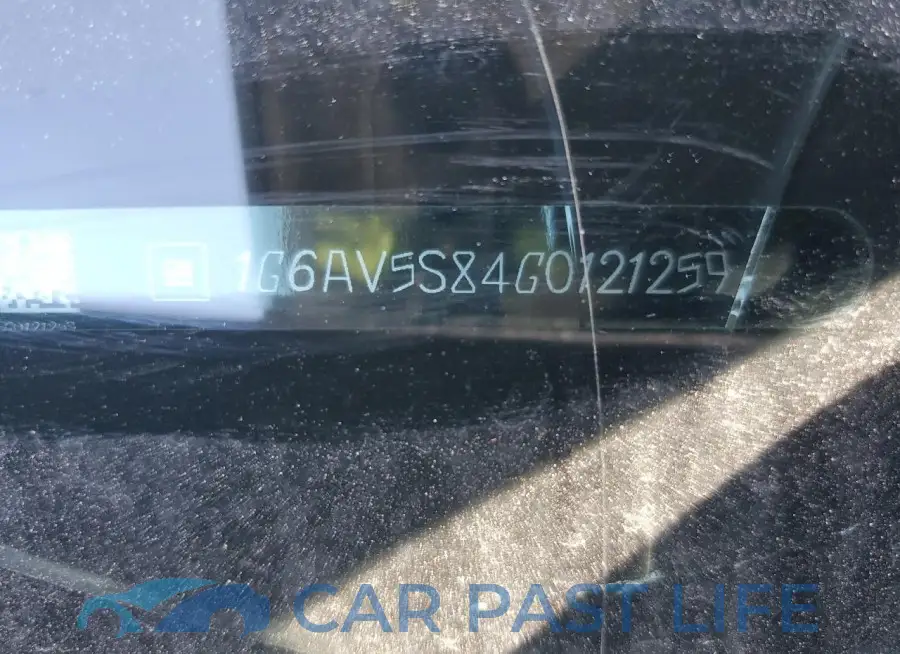 1G6AV5S84G0121259# 12