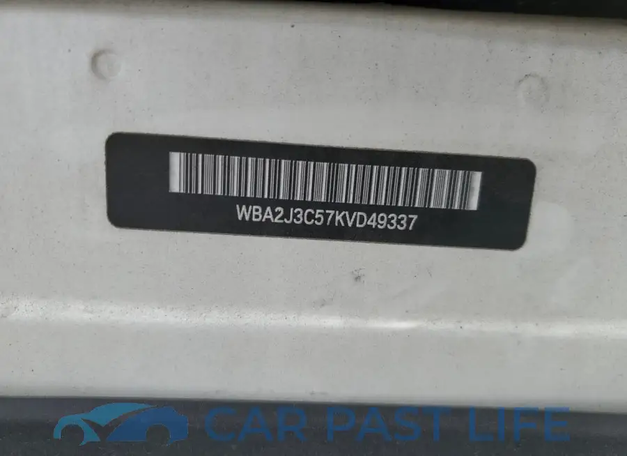 WBA2J3C57KVD49337# 12