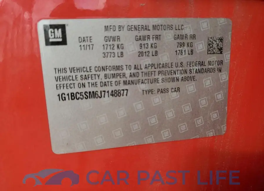 1G1BC5SM6J7148877# 13