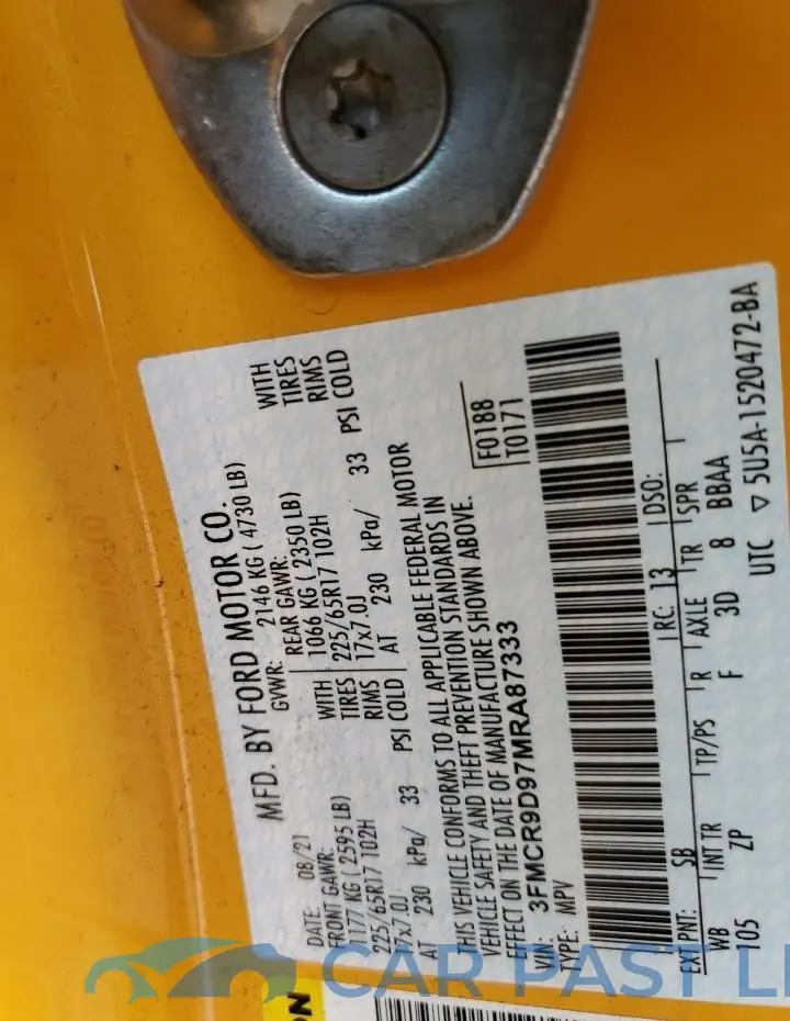 3FMCR9D97MRA87333# 13