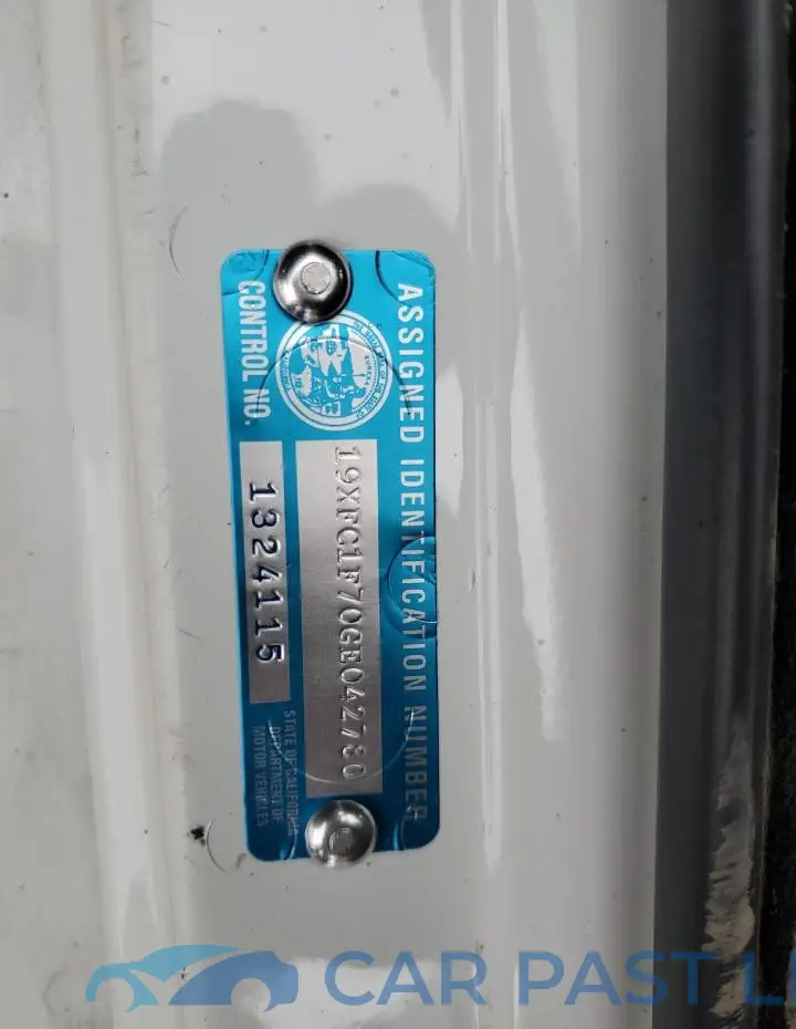 19XFC1F70GE042780# 12
