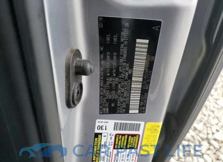 5TDXZ3DC0JS920400# 13
