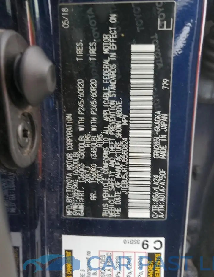 JTEBU5JR7J5580824# 14