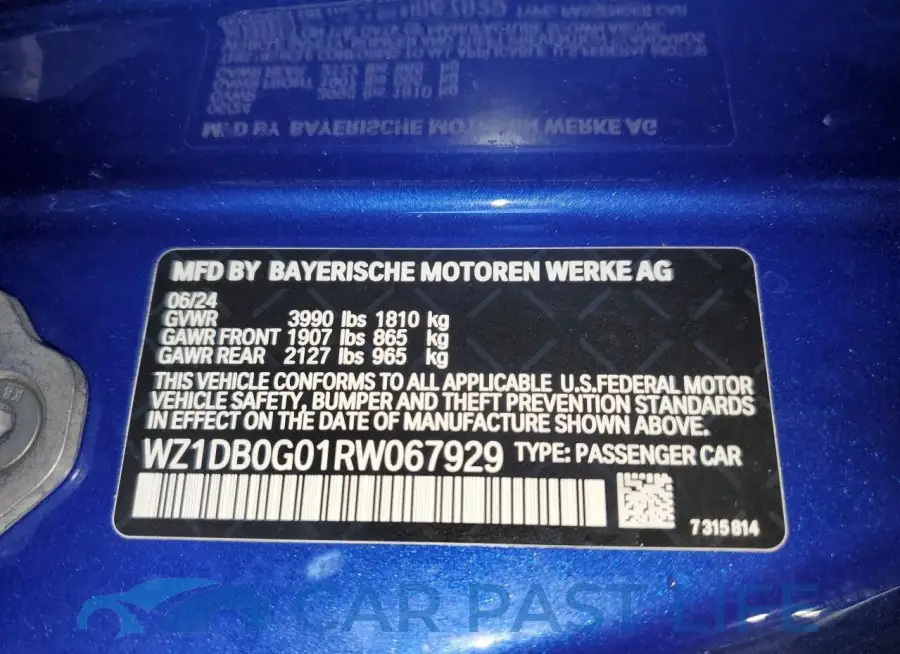 WZ1DB0G01RW067929# 12