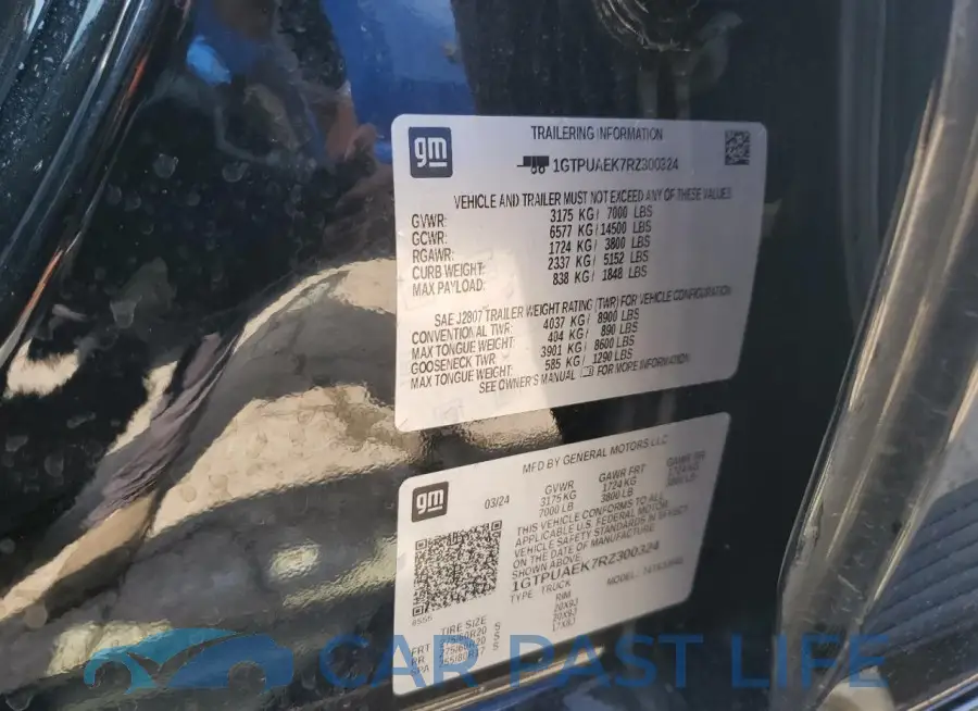 1GTPUAEK7RZ300324# 12
