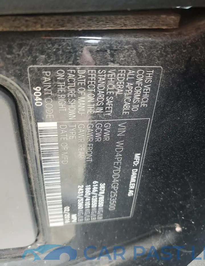 WD4PE7DD4GP253500# 13