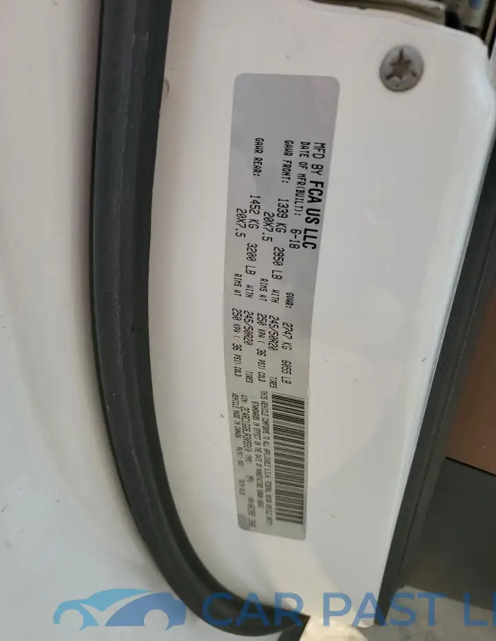 2C4RC1GG8JR305910# 12