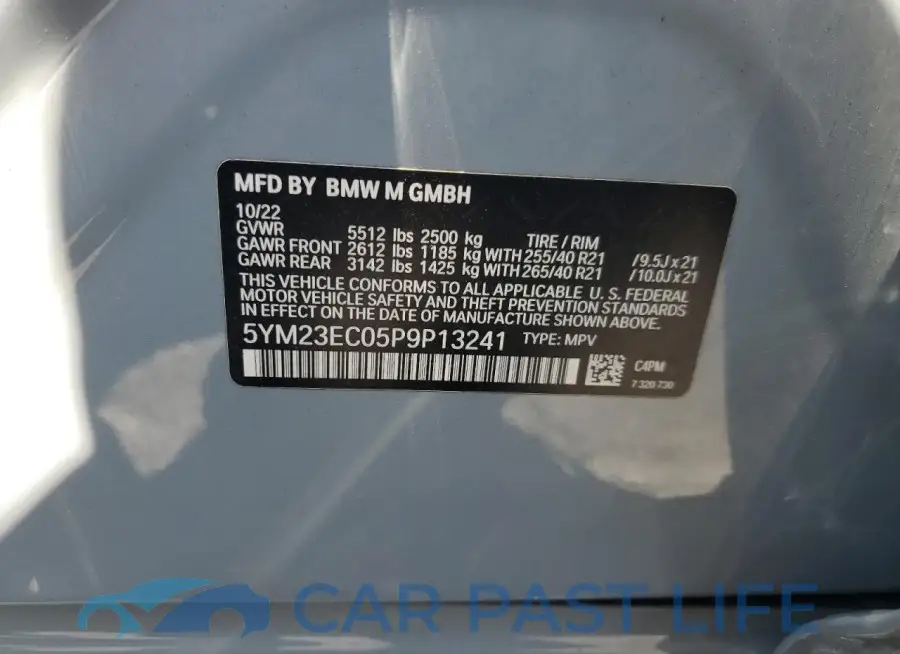5YM23EC05P9P13241# 13
