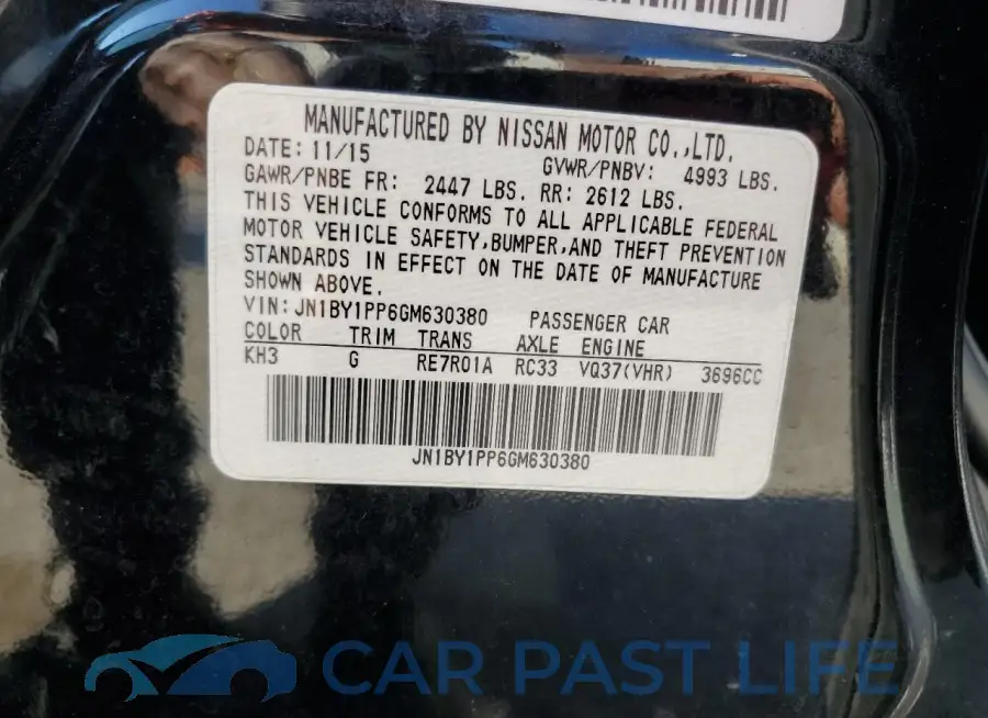 JN1BY1PP6GM630380# 12
