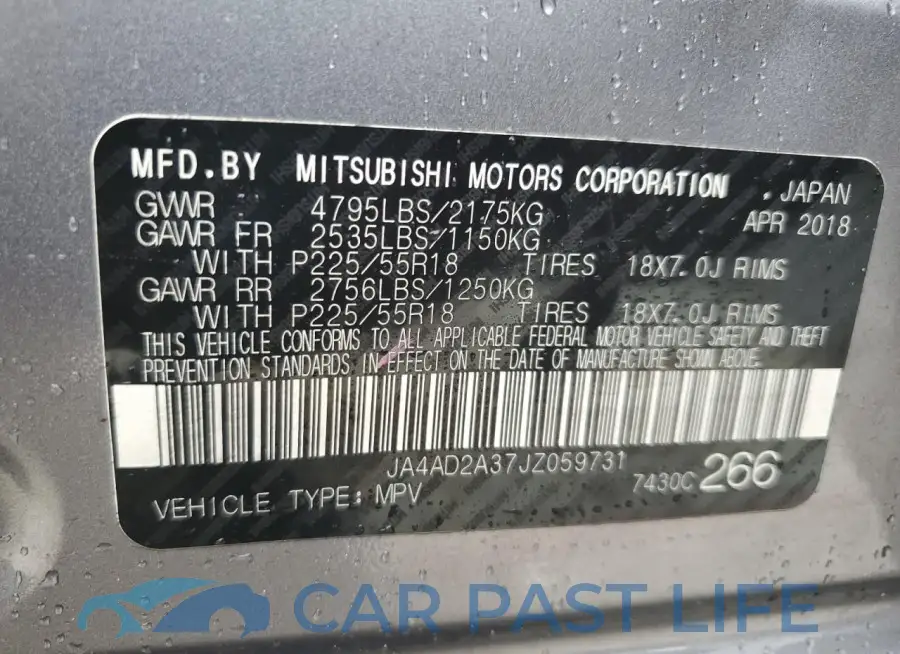 JA4AD2A37JZ059731# 13