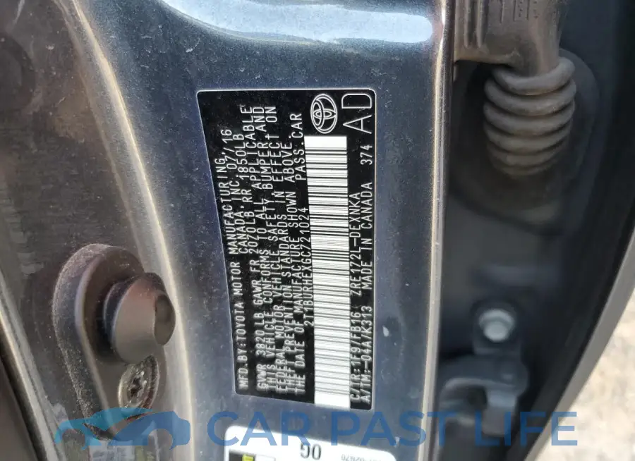 2T1BURHEXGC721024# 12
