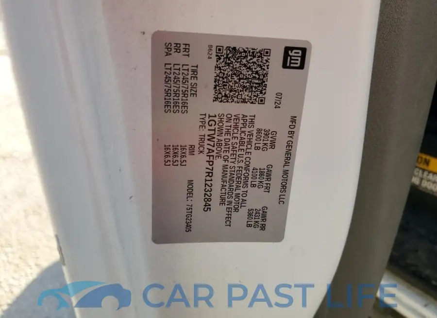 1GTW7AFP7R1232845# 14