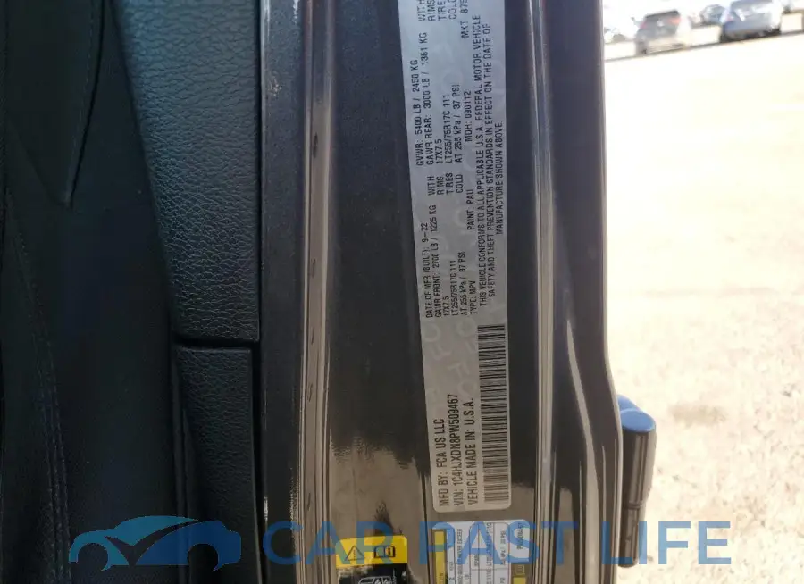 1C4HJXDN8PW509467# 13