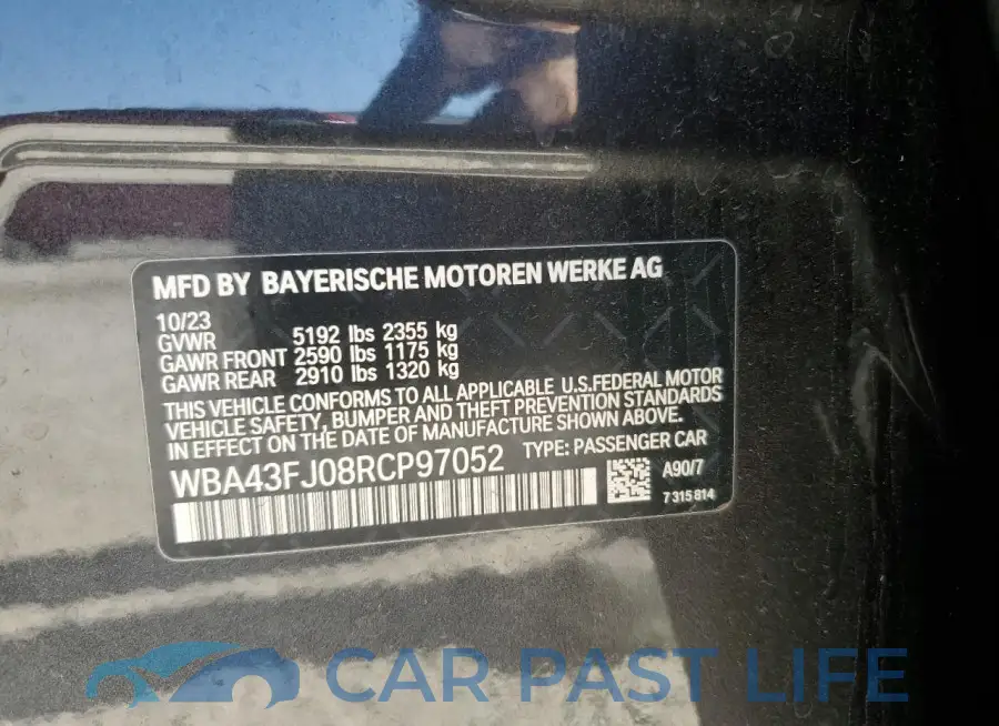WBA43FJ08RCP97052# 12